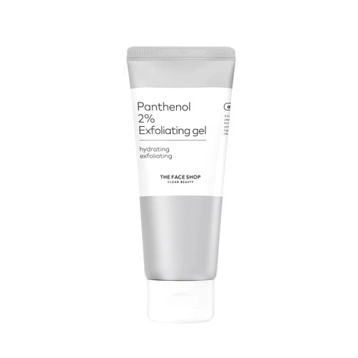 The Face Shop Alltimate Panthenol 2% Peeling Gel, Brightening Daily Facial Scrub for Sensitive Skin, Exfoliating Gel, Dead Skin Remover, Exfoliant for Face with AHA, BHA, LHA, PHA, Korean Skin Care