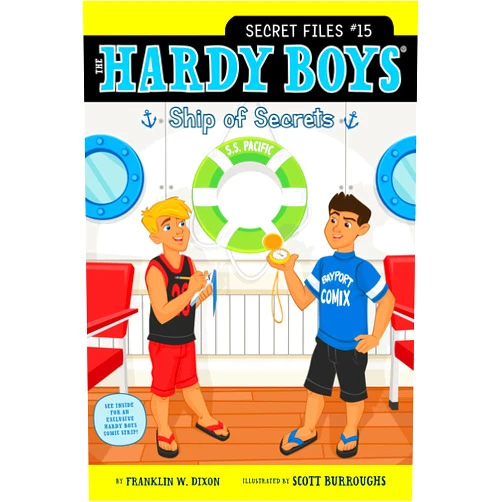 By Franklin W. Dixon (Author), Scott Burroughs (Illustrator) Ship of Secrets (Hardy Boys: The Secret Files)