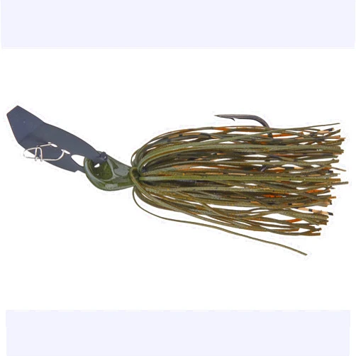 U.S.A. Bass Tackle Tomcat Bladed Jig Fishing Lures Largemouth Smallmouth Spotted Bass Irresistible Chatter Action Premium Bait Sticky-Sharp Heavy-Duty Owner Hooks & Hand Tied Skirts