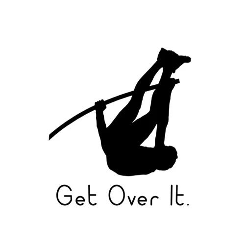 By Maryanne A. Parks (Author) Get Over It: Pole Vault Gift for People Who Love Pole Vaulting - Funny Saying on Black and White Cover Design for Track and Field Athletes - Blank Lined Journal or Notebook