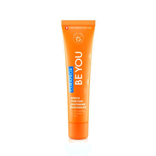 Curaprox Be You Toothpaste, Peach Apricot Flavor, 60ml