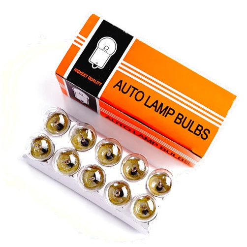 Jewkot 10 PCS Car Tail Light Bulbs, Brake Bulb, 12V 21/5W High Low Foot Dual Beam Bulbs, Super Bright Turning Light, Automotive Bulb Replacement, Universal for Most Vehicles (Transparent)