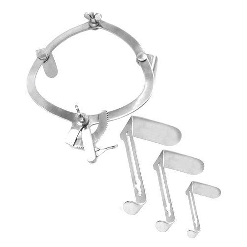 GS Online G.S O'sullivan-o’Connor Abdominal Retractor with 3 Interchangeable Blades Large