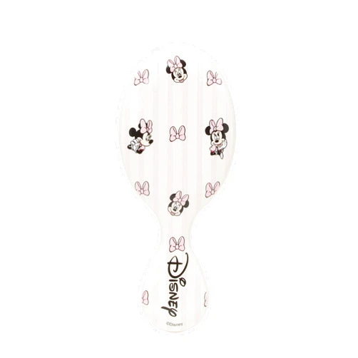 Wet Brush Mini Detangler Hair Brush, Minnie (Hello Disney) - Detangling Travel Hair Brush - Ultra-Soft IntelliFlex Bristles Glide Through Tangles with Ease - Pain-Free - All Hair Types