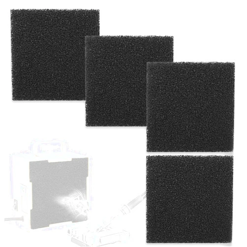 Terixe 4-Pack Replacement Filter for Kotto Solder Smoke Absorber – Activated Carbon Extractor Filters for Kotto Fume – Smoke Trap Replacement Filter & Fume Extractor Filter Replacement