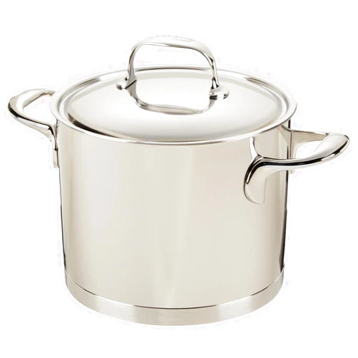 Demeyere Atlantis 5.3 Quart Deep Stockpot with Lid