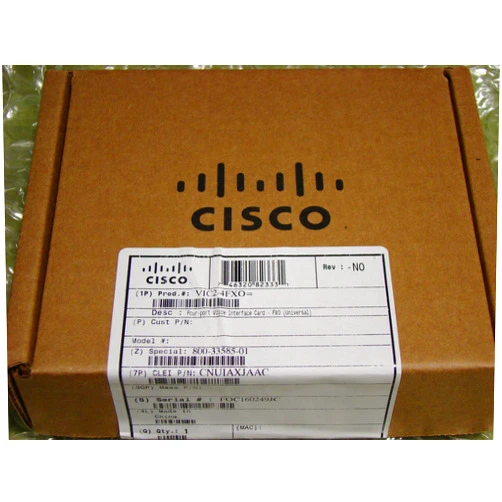 Cisco VIC2-4FXO Four-Port Voice Interface Card - Fxo (Universal)