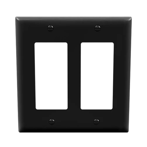 ENERLITES Decorator Light Switch or Receptacle Outlet Wall Plate, Size 2-Gang 4.50