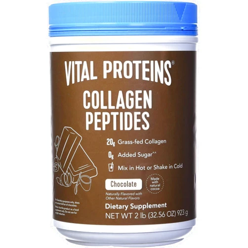 Generic Vital Chocolate Proteins Collagen Peptides, Pasture Raised, Grass Fed, Paleo Friendly, Gluten/Zero Sugar Dairy Free, 32.56 Oz