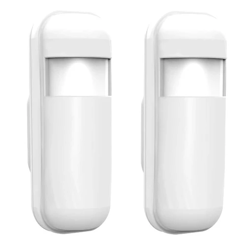 PGST Wireless Infrared Motion Sensor PIR Motion Detector Anti-Theft for Home Security Alarm System,Burglar Alert System Compatible with Alarm System Control Panels(2pcs) (PA92-2)