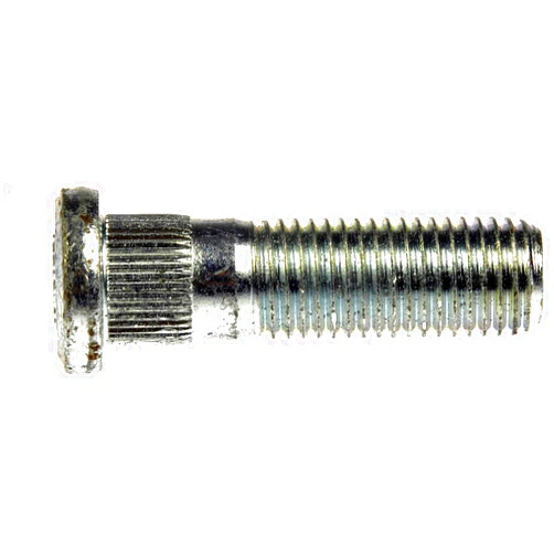 Dorman 610-468 M12-1.50 Serrated Wheel Stud - 12.80mm Knurl, 43.75mm Length Compatible with Select Models, 10 Pack