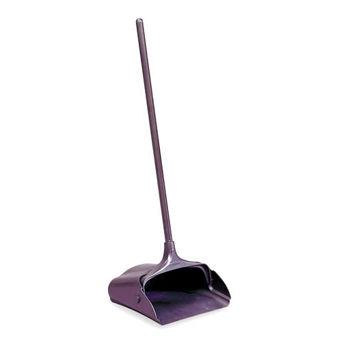 Rubbermaid Commercial Products Executive Series Lobby Pro Upright Dust Pan, Long-Handle, Black, for Professional/Janitorial Cleaners and Debris Collection from Indoor Floors/Hardwoods
