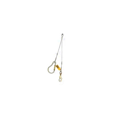3M DBI-SALA 3511645 Climb Assist, Rung And Belt Assembly For SSB Climb Assist System, Carabiner One End, Snaphook Other End, Silver
