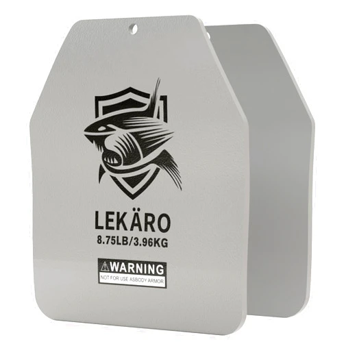 LEKÄRO Curved Weighted Vest Plates 5.75/8.75/14.5LB Pair for Contoured Ergonomic Fit, for WODs, Strength Training, Running, Fitness, Heavy Workout
