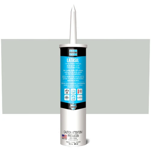 LATICRETE Latasil High Performance Silicone Sealant, Smoke Grey #89
