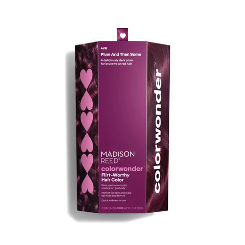 Madison Reed colorwonder Demi-Permanent Hair Color, Effortless At-Home Hair Dye, Ammonia-Free, Cruelty-Free, Plum And Then Some (4VR Darkest Plum), Pack of 1