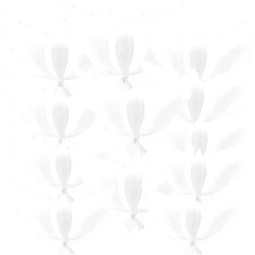 Tedercle 12 Pieces 36 Inches Large White Peace Dove Balloons Aluminum Foil Pigeon Bird Balloons for Wedding Engagement Funeral Memorials Remembrance Charity Party Decorations Supplies