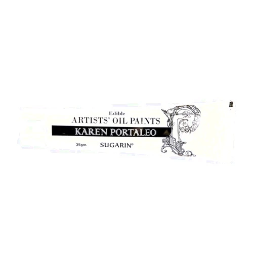 Sugarin Edible Artists Oil Paint, Black, 35gm Tube