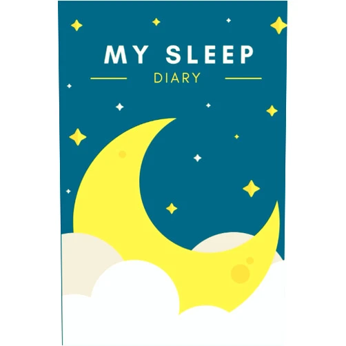 Crown Loveth My Sleep Diary: Journal, diary, log book to monitor, track and record sleep period, pattern and habits for both males and females. (The Sleep Disorders Cure)