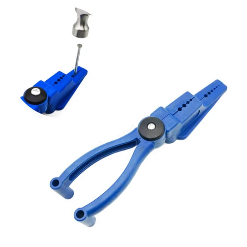 JIUMEI Nails Holder for Hammering Safety Pliers Finger Saver Protector Finger Joint Plastic Pliers Household Gadget Tool Easy Position Nails Screws