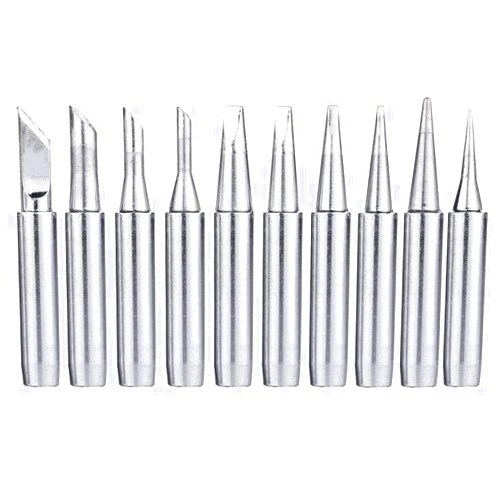 Yakamoz 10Pcs 900M-T Soldering Iron Tips Kit Solder Welding Tips Replacement Accessories for Hakko, Atten, Quick, Aoyue, Yihua, Vastar, Sywon, Tabiger, Soaiy Soldering Station