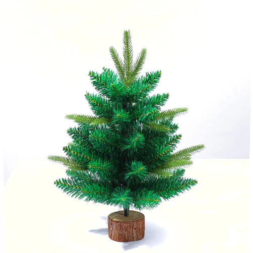 Yavzevlqi Christmas Tree Artificial Stand Tabletop Cristmas Tree Artificial Trees with Wood Base Christmas Decor Christmas Party Home Table Craft Christmas Decorations 19