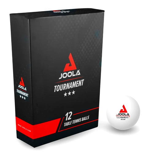 JOOLA Tischtennisbälle 3-Star, Premium Qualität, 3 Sterne, Hervorragende Spieleigenschaften und Lange Haltbarkeit, Indoor und Outdoor Kompatibel