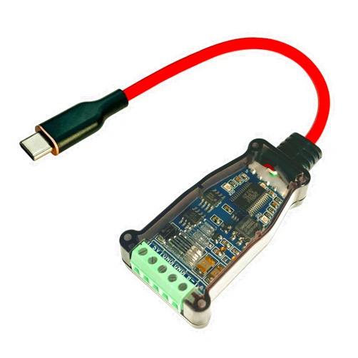 DSD TECH SH-U11GL Isolated USB-C to RS485 Adapter with FTDI Chip
