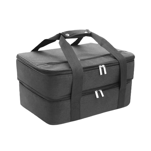 Vresqi Insulated casserole tray bag for hot and cold food, insulated portable casserole carrier picnic bag, fits 9