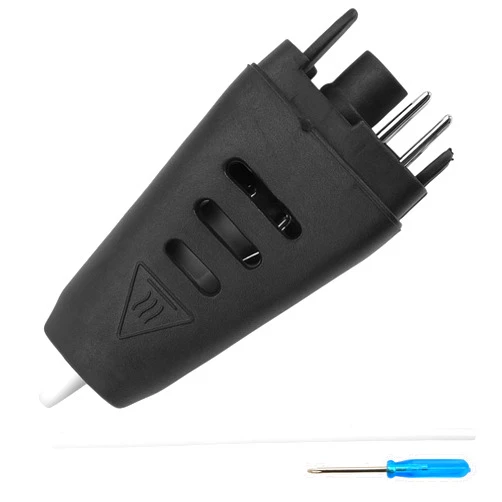 KH866 3D Pen Nozzle Replacement for MYNT3D Professional 3D Printing Scribler Nib RP800A RP600A V4 OLED Screen, 1.75mm ABS PLA Filaments Refills, Head Tip Spare Part Printer Print Scribe with Screwdriver