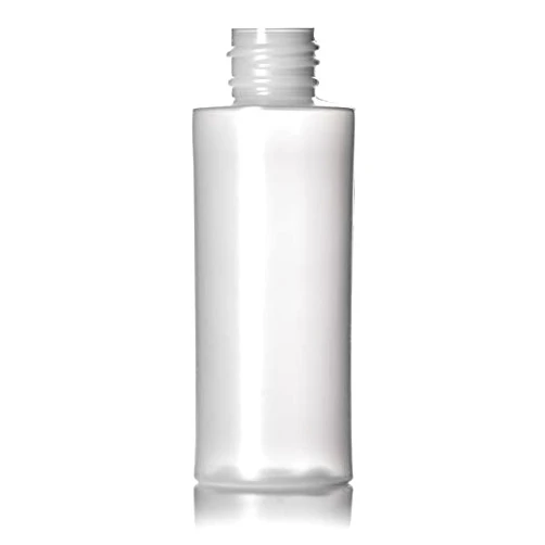 DropperBottles.com 2oz HDPE Cylinder Bottle w/Flip Top Cap (100 Count Cases)