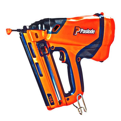 Paslode - Cordless Finish Nailer, 916200, 16 Gauge Angled, Battery and Fuel Cell Powered, No Compressor Needed
