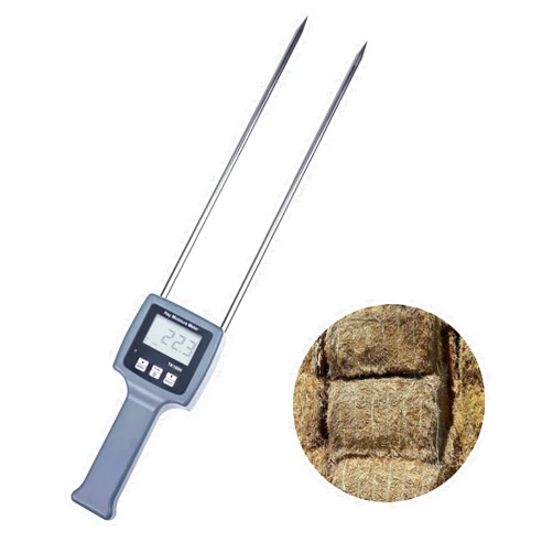 HOJILA TK100H Hay Moisture Meter for Cereal Straw, Forage Grass, Alfalfa, Leymus, Range 0-80%