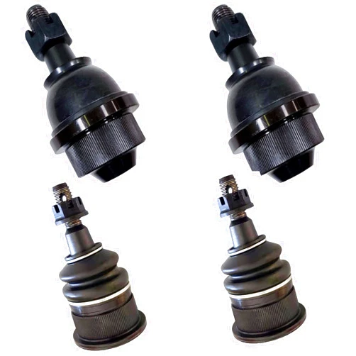 DJGAA 4Pcs Ball Joints, K6693 K6696 Front Lower Upper Ball Joint for Chevy Silverado 1500 2500 3500 HD Classic Suburban 2500, Premium Front Lower Ball Joints Upper Kit for Hummer H2 2003-2009