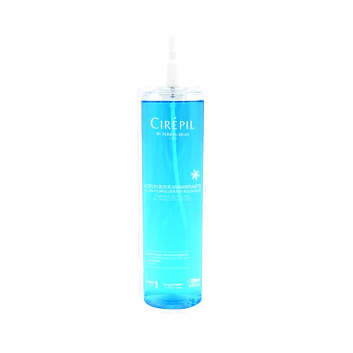 Cirepil - Purifying Blue Lotion - Pre & Post Wax Cleanser - Sanitizes & Soothes Skin to Prevent Breakouts - Natural Cornflower Water & Dragon’s Blood Formula - Pump Bottle, 250ml