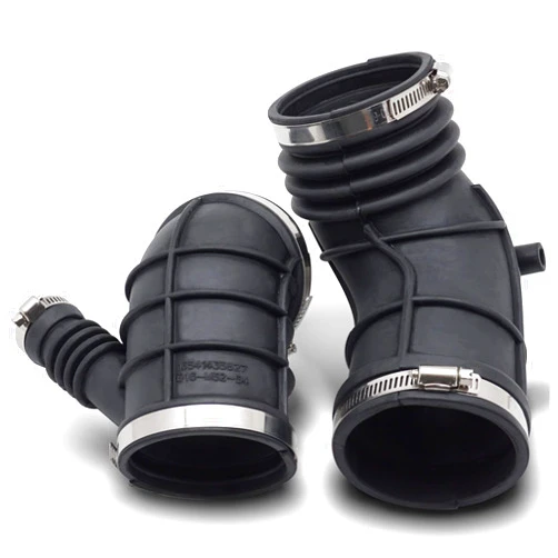 X4XZ 696-059 696-061 Engine Air Cleaner Intake Hose Tube Compatible with BMW E46 320i 323i 325i 328i E36 Z3 Replace# 13541435627 13541705209