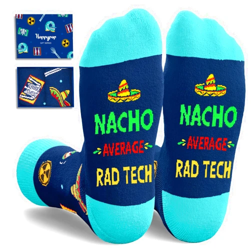 HAPPYPOP Surgeon Gifts for Men Women - Chiropractor Pharmacy Technician Gifts Socks