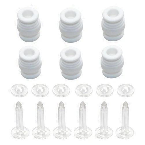 SAMLOO Damping Rubber Balls and Anti-Drop Securing Pins Kit for DJI Phantom 3 / Phantom 2 Professional Advanced Gimbal Mount