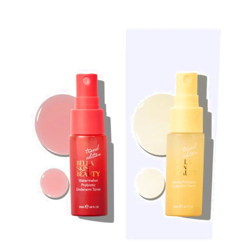 Bella Skin Beauty Underarm Toner Travel Edition Duo - Watermelon + Vanilla