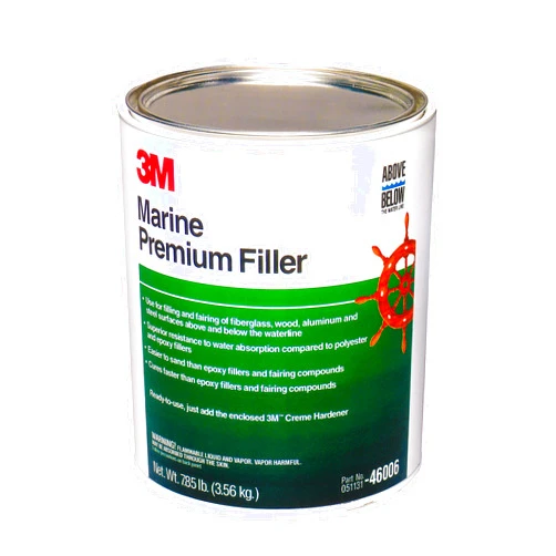 3M Marine Premium Filler, 46006, 1 gal