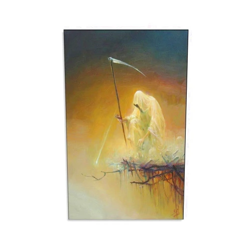 GERRIT Mariusz Lewandows Art Poster Skull And Reaper Surreal Poster Canvas Wall Art for Posters For Room Aesthetic And Decor 2Canvas Painting Posters And Prints Wall Art Pictures for Living Room Bedroom Dec