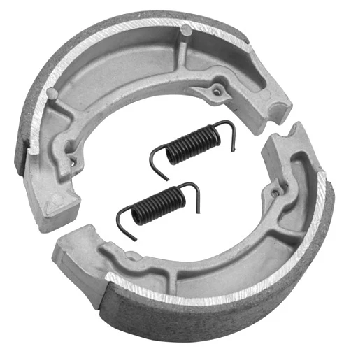 Caltric Rear Brake Shoes Compatible with Yamaha Sr250 Sr-250 Sr 250 Exciter 250 1980-1983 Street Bike New