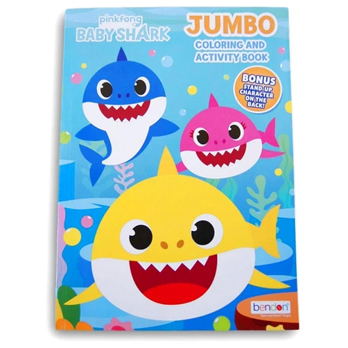 Coloring Books Pinkfong Baby Shark Jumbo Book - 80 Pages