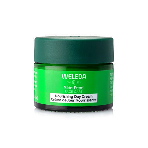 Weleda Skin Food Face Care Nourishing Day Cream, 1.3 Fluid Ounce, Plant Rich Moisturizer with Olive Leaf Extract, Squalane and Chamomile