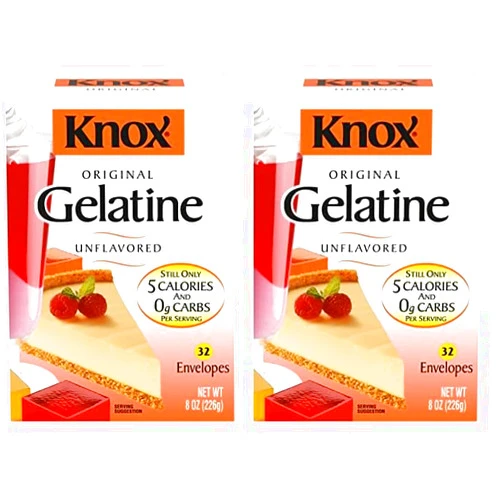 Knox Original Unflavored Gelatin (32 ct Packets) (Pack of 2)