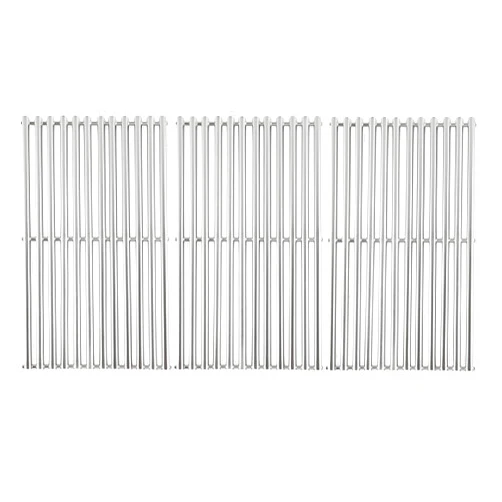 BBQration 3-Pack Stainless Steel Half-Tube Design 18 5/8