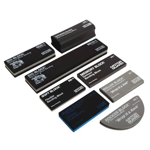 Motor Guard - 8Pc Sanding Block Assortment (AP-3), One Size