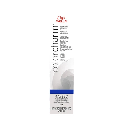 Color Charm COLORCHARM Permanent Gel Hair for Gray Coverage Ash Brown