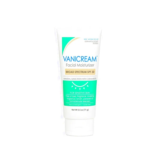 Vanicream Facial Moisturizer with SPF, 2.5 Ounce Facial Moisturizer with SPF 30