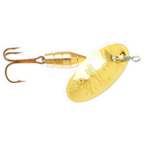 Panther Martin Deluxe Gold 1/4-Ounce Spinning Lure, 1/4 oz